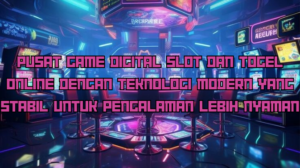 Pusat Game Digital Slot dan Togel Online dengan Teknologi Modern yang Stabil untuk Pengalaman Lebih Nyaman